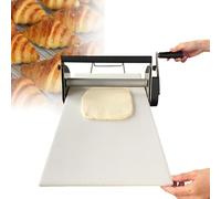 Macchina manuale del rullo della pasta, Sheeter pieghevole della pasta dell'acciaio inossidabile con spessore regolabile per uso commerciale