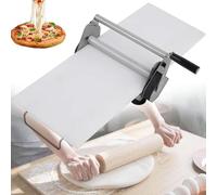 Macchina manuale del rullo della pasta, spessore regolabile che piega la pasta Sheeter per la pizza, crosta del fondente, cottura del controsoffitto
