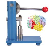 Macchina manuale della pressa della compressa della perforazione singola, creatore di timbratura della pillola d'acciaio per uso domestico, strumento della compressa della polvere con 10mm Die
