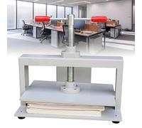 Macchina Manuale Della Stampa Di Carta, Macchina Pressa Manuale Per Cartas Piatta In Metallo Per La Finitura E L'appiattimento Di Fascicoli Finanziari Ordini Espressi Francobolli Carta Valuta(A3)