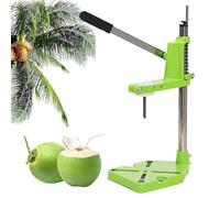 Macchina manuale di apertura del foro della noce di cocco, apri verticale portatile con altezza regolabile, strumento commerciale per la noce di cocco giovane tenera