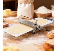 Macchina manuale di Sheeter della pasta con spessore regolabile per la preparazione del pane, della pizza e della pasticceria