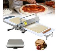 Macchina manuale di Sheeter della pasta, spessore regolabile per uso commerciale e domestico, progettazione pieghevole dell'acciaio inossidabile