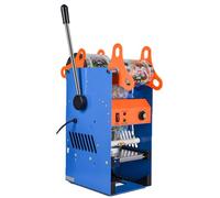 Macchina manuale di sigillamento della tazza, macchina commerciale di sigillamento della tazza per 72/78/90/95 millimetri di diametro della tazza per le tazze di tenuta in PP, PET o PE