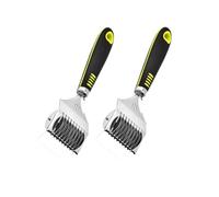 Macchina Manuale in Acciaio Inox 2 Pezzi per Tagliatelle, Nera