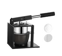 Macchina manuale multiuso per liquidi con base antiscivolo, ideale per la preparazione di bevande naturali e bevande miste a casa, estrattore manuale con base antiscivolo, ideale per