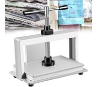 Macchina manuale per appiattire la carta, appiattisce le fatture dei libri, ecc., A4 A3, pressa per rilegatura a pressione, 1500 kg (A4)
