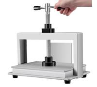 Macchina manuale per appiattire la carta, macchina da schiacciare a pressione da 1500 kg, pressa per rilegatura A4 A3, appiattisce le banconote dei libri (A4)