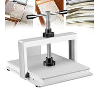 Macchina manuale per appiattire la carta, macchina da schiacciare a pressione da 1500 kg, pressa per rilegatura A4 A3, appiattisce le banconote dei libri (A3)
