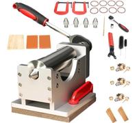 Macchina Manuale per Bastoncini D’incenso, Macchina in Acciaio Inox con 4 Stampi E Strumenti per Incenso, Estrusore in Argilla Buddha, per Bastoncini Aromaterapia Fatti in Casa Fully Equipped Model