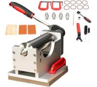 Macchina Manuale per Bastoncini D’incenso, Macchina in Acciaio Inox con 4 Stampi E Strumenti per Incenso, Estrusore in Argilla Buddha, per Bastoncini Aromaterapia Fatti in Casa Basic Model
