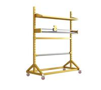 Macchina Manuale per Il Taglio del pluriball: Barra Trasversale Regolabile in Altezza, Design Indipendente, Adatta per imballaggi ad Alta efficienza e soluzioni Cushing.