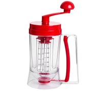 Macchina manuale per pancake, 900 ml, dispenser automatico per pastella per pancake e cupcake, per pancake, cupcake, waffle, muffin, crepe e torte
