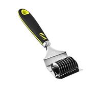 Macchina Manuale per Pasta Lama in Acciaio Inox, Nera | Taglio Multi Lama Rapido, Manico e Struttura in PP e Gomma, per Impasti e Preparazioni Casalinghe
