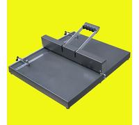 Macchina manuale per piegatura della carta, strumento in metallo resistente per piegatura precisa, ideale per biglietti di auguri, opuscoli e carte fotografiche