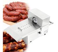 Macchina manuale per salsicce, in acciaio inox, con lunghezza e tenuta regolabili, riempitrice per salsicce fatte in casa, resistente, per cucina, barbecue, gastronomia, maiale, pollo, manzo