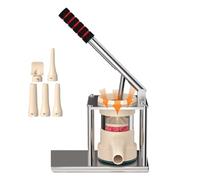 Macchina manuale per salsicce - Riempitrice verticale professionale per carne, in acciaio resistente, attrezzatura per il riempimento di salsicce da cucina domestica per grigliate, macelleria