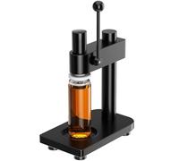 Macchina manuale per sigillare lattine per bottiglie e lattine in alluminio, altezza regolabile per uso domestico e commerciale, strumento tappatrice per barattoli per preparare bevande