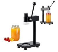 Macchina manuale per sigillare lattine per cuciture e crimpature efficienti, regolabile con base fissa per una tenuta ermetica a prova di perdite