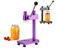 Macchina manuale per sigillare lattine per cuciture e crimpature efficienti, regolabile con base fissa per una tenuta ermetica a prova di perdite