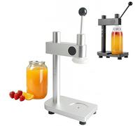 Macchina manuale per sigillare lattine per cuciture e crimpature efficienti, regolabile con base fissa per una tenuta ermetica a prova di perdite