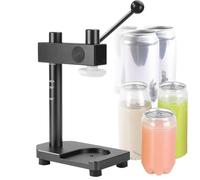 Macchina manuale per sigillare lattine, strumento di sigillatura a pressione per barattoli con albero sollevabile e base fissa, altezza 30-170 mm e diametro 51 mm/2,2 pollici, non richiede alimentaz