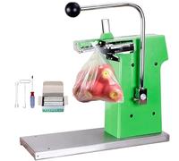 Macchina manuale per sigillatura di sacchetti con graffette a forma di U, cucitrice efficiente per sigillatura di imballaggi alimentari per supermercati e trasformazione alimentare