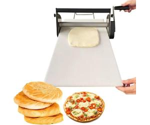Macchina manuale per stendere la pasta tipo 400, piegatrice per pasta per | Macchina manuale per stendere l'impasto tipo 400 con funzione di piegatura della sfoglia, progettata per uso domestico per
