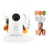 Macchina maschera collagene viso coreano - Cura Facciale di Bellezza Naturale Do-It-Yourself (DIY) - Ricette a Base di Collagene & Frutta & Verdura. 32 Pillole di collagene & uno stampo
