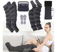 Macchina massaggiante elettrica a compressione d'aria Widppsopt con 6 cavità per tutto il corpo, strumento per il rilassamento di braccia e gambe, trattamento del lipedema delle gambe, massa