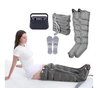 Macchina massaggiante elettrica a compressione d'aria Widppsopt con 6 cavità per tutto il corpo, strumento per il rilassamento di braccia e gambe, trattamento del lipedema delle gambe, massa