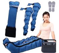 Macchina massaggiante elettrica a compressione d'aria Widppsopt con 6 cavità per tutto il corpo, strumento per il rilassamento di braccia e gambe, trattamento del lipedema delle gambe, massa