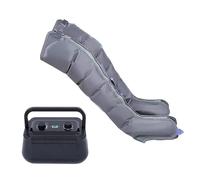 Macchina massaggiante elettrica a compressione d'aria Widppsopt, massaggiatore per drenaggio linfatico, fasciature per vita, braccia, gambe, piedi e polpacci, stivali per pressoterapia per d