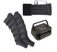 Macchina massaggiatrice elettrica a compressione d'aria a 6 cavità, sistema di recupero a compressione d'aria, stivali a compressione elettrica, stivali di recupero per drenaggio linfatico e circ