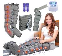 Macchina massaggiatrice elettrica a compressione d'aria a 6 cavità, strumento per il rilassamento di tutto il corpo, vita, braccia e gambe, per massaggio completo del corpo, pressoterapia e