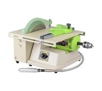 Macchina multifunzione for lucidatura di rocce for gioielli da 1380 W, lucidatrice for smerigliatrice, tornio banco for