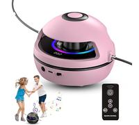 Macchina musicale per saltare la corda,Macchina per saltare la corda con il | Corda di salto intelligente per adulti bambini,10 livelli di velocità,Musica Bluetooth,Luci colorate