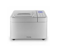 H.Koenig BAKE440 Macchina per il pane 15 programmi, fino a 1 kg di pane, marmellata, yogurt, avvio ritardato, keep warm, dispenser per cereali, ciotola antiaderente rimovibile, schermo LCD, 600W