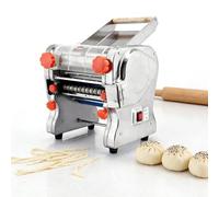 Macchina Pasta Fresca Elettrica Noodle Macchina Automatica Per Pasta Per Uso Domestico E Commerciale Con Spessori Regolabili 0.5-20mm Per Macchine Per Pastas, Pizza E Pane(KnifeWidth1.5mm,160)