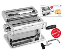 Officine Standard 8410600 Macchina Pasta Manuale Deluxe, con Trafila, Mm 180, Stainless Steel