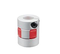 Macchina per accoppiamento in alluminio 1 D25L30 Accoppiatore Alluminio Prugna Giunto Albero Flessibile Connettore Motore(6X8)
