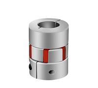 Macchina per accoppiamento in alluminio 1 D30L40 Flessibile Prugna Morsetto Accoppiatore Albero CNC Accoppiamento Coppie(6x15)