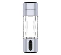 Macchina per acqua idrogenata - Dissalinizzatore a idrogeno, generatore di acqua idrogeno | Generatore di idrogeno ricaricabile USB PEM 208ml, ionizzatore d'acqua con display a LED touch screen