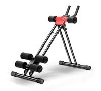 Macchina per addominali regolabile per allenamenti di stomaco, attrezzatura da palestra pieghevole a casa per allenamento completo della forza del corpo, ideale per principianti