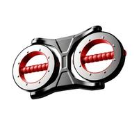 Macchina per Allenamento Braccia - Attrezzo Regolabile Portatile Rotante Silenzioso per Rafforzare - Allenamento Parte Superiore del Corpo | per Uomo Donna Adulti Famiglia Amici