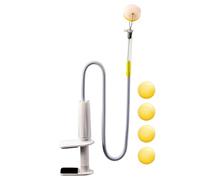 Macchina per allenamento da pong, portatile, strumento di allenamento per rimbalzo regolabile, per principianti, intermedi e avanzati, per casa, interni ed esterni, da solo, gioco in famiglia