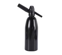 Macchina per analcoliche - distributore di soda riutilizzabile con sifone e bottiglia di acqua effervescente | Dispositivo di carbonatazione da bere professionale con corpo in alluminio chiaro