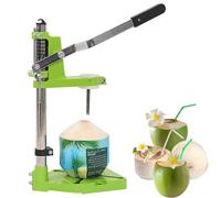 Macchina per Aprire il Buco di Cocco, Trapano Manuale per Buchi con Diametro 85mm con Trapano Verticale Regolabile con Sistema a Leva per Cocco Giovane, Uso Domestico e Negozio