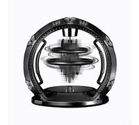 Macchina per aromaterapia a energia solare per auto, confezione da 1, in ABS + lega di alluminio, supporto per cruscotto con rotazione automatica e diffusione di fragranze a energia solare a risparmio