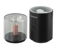 Macchina per aromaterapia per camera da letto, 120 ml, design a candela | disegno della candela, caldo bagliore del LED, rilassante per la nebbia, materiale ABS+PP, decorazione della camera da letto